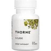 Thorne Research Thorne, D-5 000, 60 Capsul (125 mcg per Capsul)