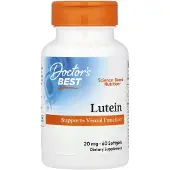 Doctors Best , Lutein, 20 mg, 60 mjuka kapslar