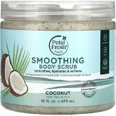 Petal Fresh , Ren, Smålande Kroppsskrubb, Kokos, 16 oz (473 ml)