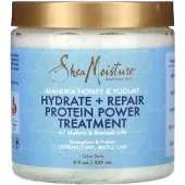 Shea Moisture , Manuka Honung & Yogurt, Hydrate + Reparera Protein Powerbehandling, 8 fl oz (237 ml)