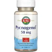 Kal , Pycnogenol, 50 mg, 60 Tabletter