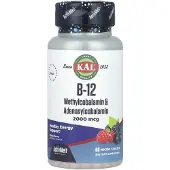Kal B12 Methylcobalamin+adenosylcobalamin Tabletter 2000mcg 60 Enheter