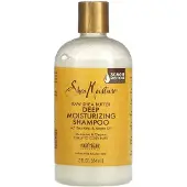 SheaMoisture , raw shea butter, moisture-retaining shampoo, 13 fl oz (384 ml)