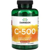 Swanson Health C-500, 500 mg, 500 tabletter