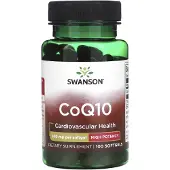 Swanson Health , CoQ10, 100 mg, 100 mjuka Gel Caps