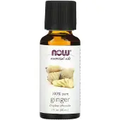 Now , Essential Oils, Ginger, 1 fl oz (30 ml)