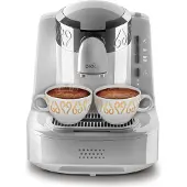 Arzum Okka Mocka-automat Vit, Silver Kapacitet Koppar=2