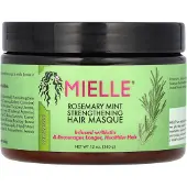 Mielle Organics Rosemary Mint Stärkande Hårmask: Närande, stärkande behandling för starkare, friskare hår