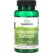 Swanson Health Ashwagandhaextrakt, Standardiserat, 500 mg, 60 Kapslar
