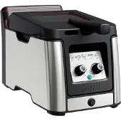 Tefal Clear Duo Semi-pro frittör, Mindre rök, Anti-dim fönster, XL kapacitet, FR600D10