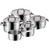 WMF Function 4 0760556380, Grytset, Rostfritt stål, Rostfritt stål, Rostfritt stål, Rostfritt stål, Rostfritt stål