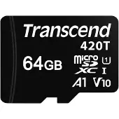 Transcend TS64GUSD420T microSD-Kort Industrial 64 GB Class 10 UHS-I