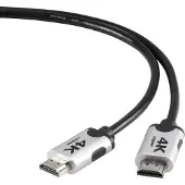 Speaka Professional HDMI Anslutningskabel HDMI-A-kontakt 2.00 m Svart SP-6344136 4K UHD, Audio Return Kanal, guldpläterad kontakt HDMI-kabel