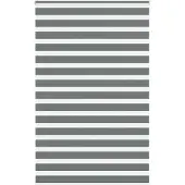 vidaXL Rullgardin zebra mörkgrå 150x200 cm tyg bredd 145,9cm polyester