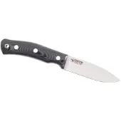 Casström No.10 Swedish Forest Knife - Svart micarta Rostfritt