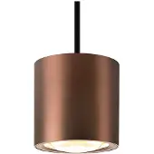 SLV Pendellampa Oculus, dimbar, Koppar, Vardagsrum / matsal, Aluminium / grå / zink, Modern