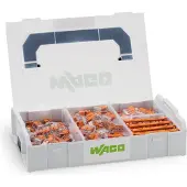 Wago 887-952 Kopplingsklämma set Flexibel: 0.14-4 mm² Styvhet: 0.2-4 mm² 1 set