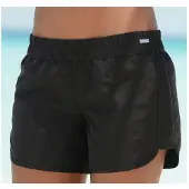 LASCANA Badshorts svart