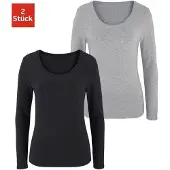 Vivance T-shirt grå / svart