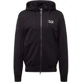 Emporio Armani för män. 8NPM33_PJVRZ Regular Train sweatshirt svart (XL), Casual, Bomull