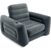 Intex Pull-Out Chair, Fristående stol, Grå, PVC, 2240 mm, 1170 mm, 660 mm