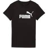 Puma T-shirt 'Ess No. 1 Logo Tee' svart