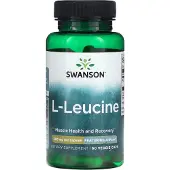 Swanson Health Swanson, l-leucine, 500 mg, 60 veggie capsules