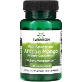 Swanson Health , Fullspektrum afrikansk mango, 400 mg, 60 kapslar