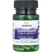 Swanson Health , Selen, 200 mcg, 120 kapslar