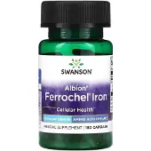 Swanson Health , Albion, Ferrochel Järn, 18 mg, 180 Capslar