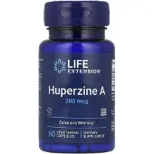 Life Extension Life Extension, Huperzine A, 200 mcg, 60 vegetable capsules