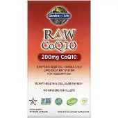 Elämän puutarha,Garden of Life , RAW CoQ10, 200 mg, 60 veganska kapslar