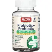 Jarrow Formulas , probiotika + prebiotika, björnbärssmak, 2 miljarder, 60 gelébjörnar