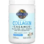 Elämän puutarha,Garden of Life , Gräsodlad Kollagen Creamer, Krämig Vanilj, 11,64 oz (330 g)