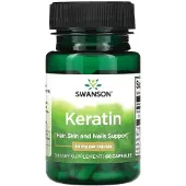 Swanson Health , Keratin, 50 mg, 60 kapslar