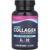NeoCell , Marin Kollagen Peptider + Hyaluronsyra, 120 Capsul