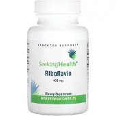 Seeking Health , Riboflavin, 400 mg, 60 Kapslar