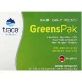 Trace Minerals Trace, Greens Pak, Berry, 30 packs, 0.26 oz (7.5 g) each