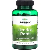 Swanson Health , Licorice Rot, 450 mg, 100 Kapslar