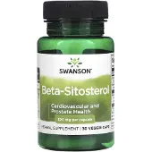 Swanson Health Beta-Sitosterol, 30 Vegetabiliska Kapslar