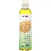 Now , Lösningar, Sesamfröolja, Certifierad Organisk, 8 fl oz (237 ml)