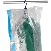 Wenko 3792740100, Mjuk förvaringsväska för kläder, Transparent, Polyamid, Polyeten, L, 70 cm, 100,5 cm