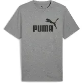Puma Funktionstopp 'Essentials No. 1' mörkgrå / svart