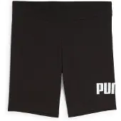 Puma Sportbyxa 'ESS No. 1' svart / vit
