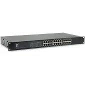Level One LevelOne GEP-2421W150 - Switch - 24 x 10/100/1000 (PoE) - rackmonterbar - PoE+ (150 W)