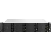 Qnap TS-H1887XU-RP - NAS-server - 18 fack - kan monteras i rack - SATA 6Gb/s - RAID 0, 1, 5, 6, 10, 50, JBOD, 60 - RAM 32 GB - 2.5 Gigabit Ethernet / 10 Gigabit Ethernet - iSCSI support - 2U