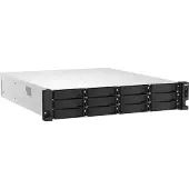 Qnap TS-H1887XU-RP - NAS-server - 18 fack - kan monteras i rack - SATA 6Gb/s - RAID 0, 1, 5, 6, 10, 50, JBOD, 60 - RAM 16 GB - 2.5 Gigabit Ethernet / 10 Gigabit Ethernet - iSCSI support - 2U