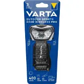 Varta 18650 101 401, Pannbandsficklampa, Svart, Knappar, 2 m, IPX7, LED