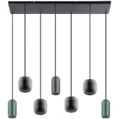 LUCANDE Taklampa , Narion, dimbara, Flerfärgad, Matsal, Metall, Modern