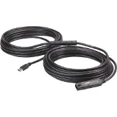 Aten USB-kabel USB 4.0 RJ45-kontakt 15.00 m Svart Aktiv med signalförstärkning UE3315A